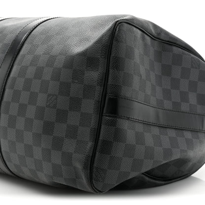 Louis Vuitton Damier Graphite Keepall Bandouliere 45 6 of 14