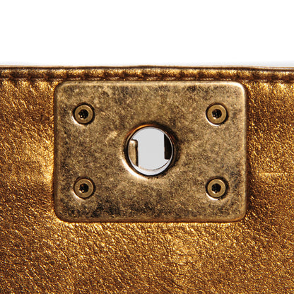Chanel Galuchat Stingray Mini Boy Flap Gold 6 of 8