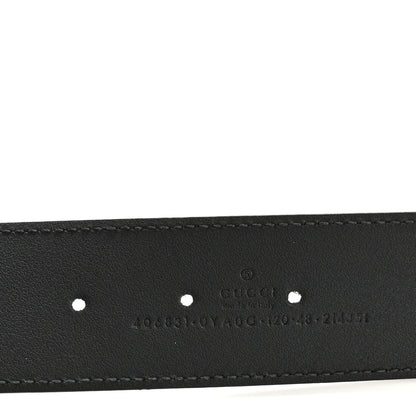 Gucci Calfskin Double G 40mm Belt 120 48 Black 5 of 8