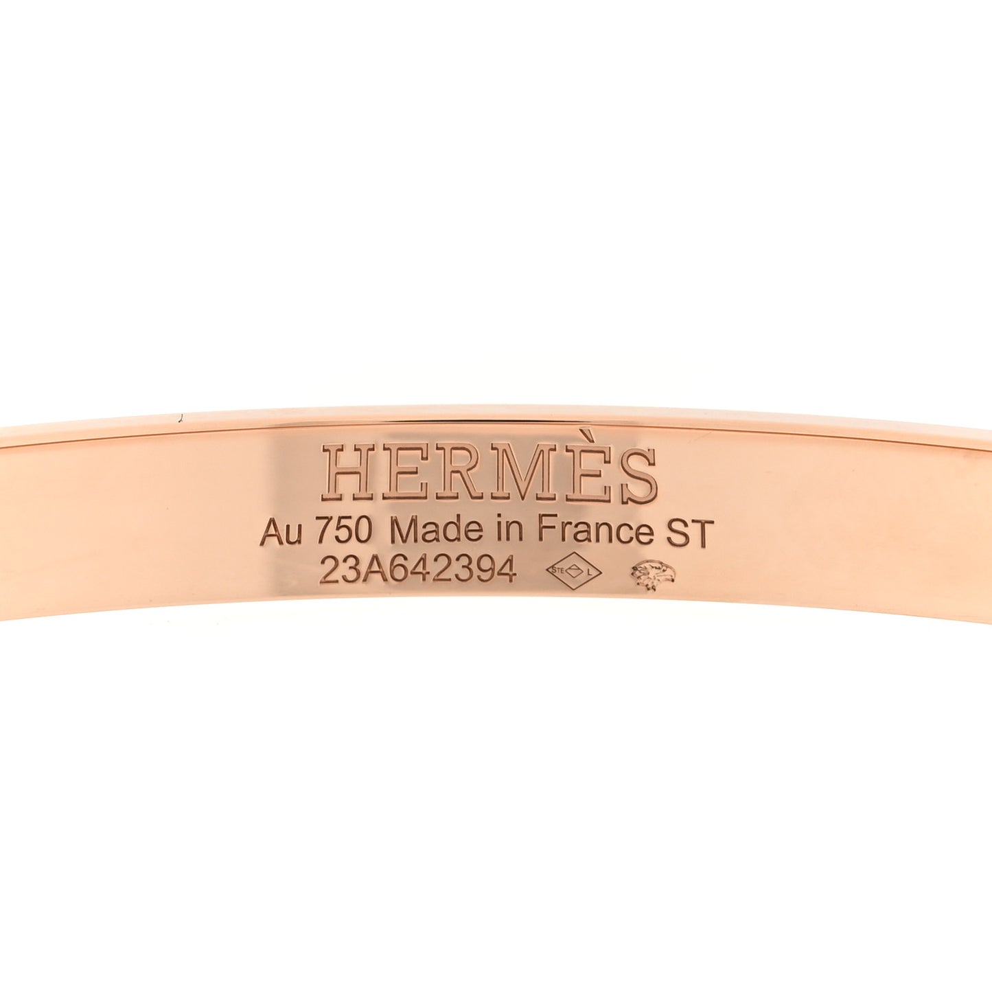 18K Rose Gold Diamond PM Kelly Full Pave Bracelet