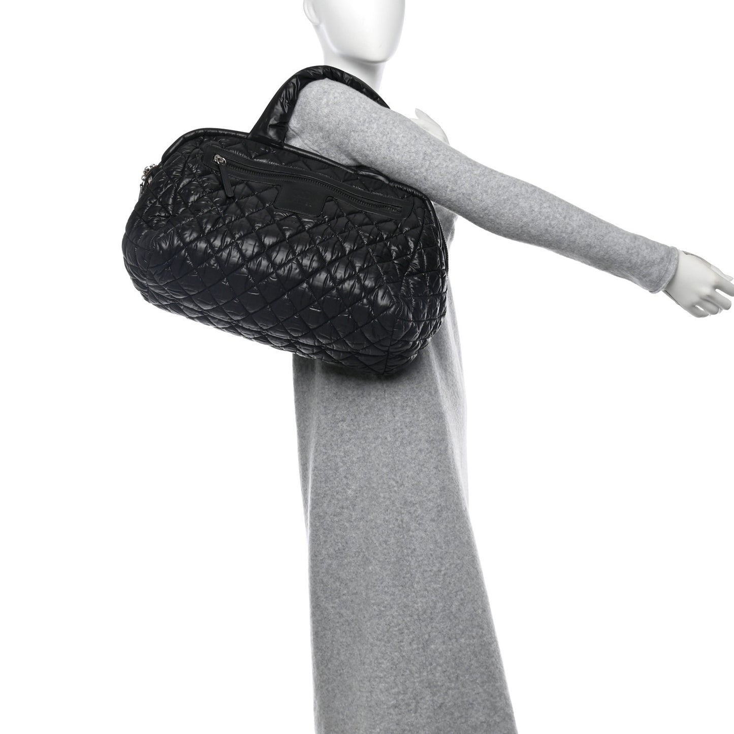 Nylon Coco Cocoon Bowler Black