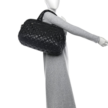 Chanel Nylon Coco Cocoon Bowler Black 2 of 12