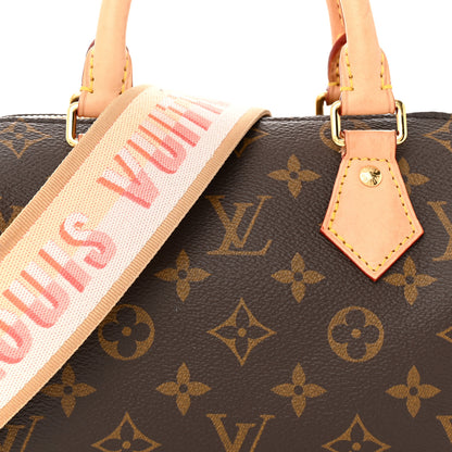 Louis Vuitton Monogram Speedy Bandouliere 20 Pink Orange 7 of 18