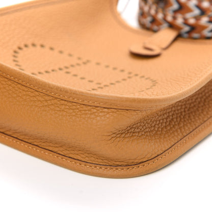 Hermes Taurillon Clemence Allegro Evelyne TPM Sesame 8 of 13