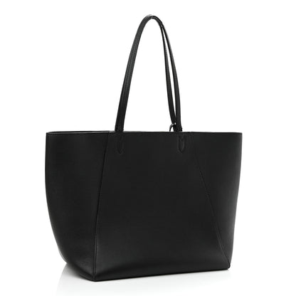Louis Vuitton Calfskin Lockme Cabas Black 3 of 13