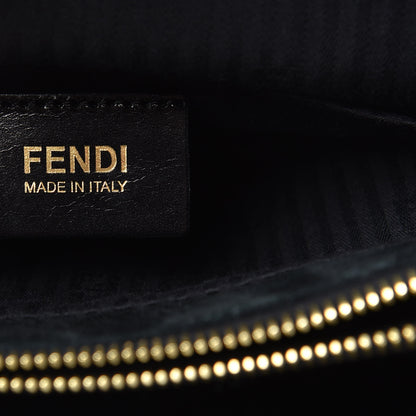 Fendi Vitello Elite Medium 2Jours Tote Black 4 of 5