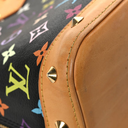 Louis Vuitton Monogram Multicolor Alma Black 9 of 13