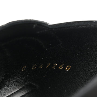 Chanel Lambskin Patent Calfskin CC Cutout Mules 39.5 Black 9 of 10