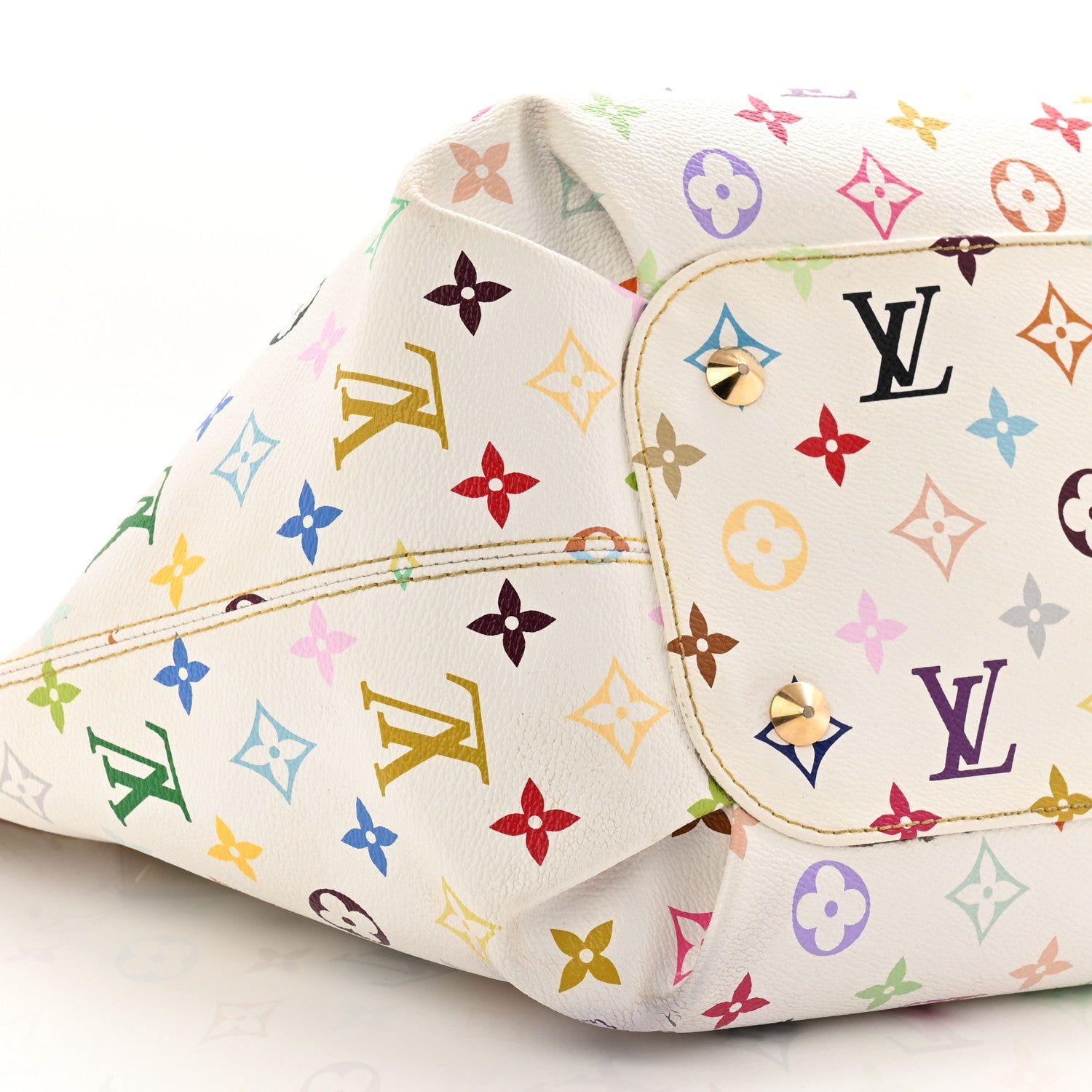 Louis Vuitton Monogram Multicolor Annie GM White 9 of 14
