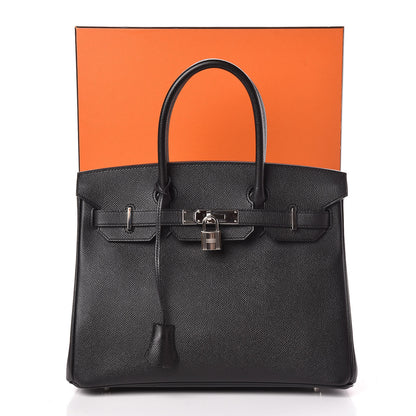 Hermes Epsom Birkin 30 Black 33 of 33