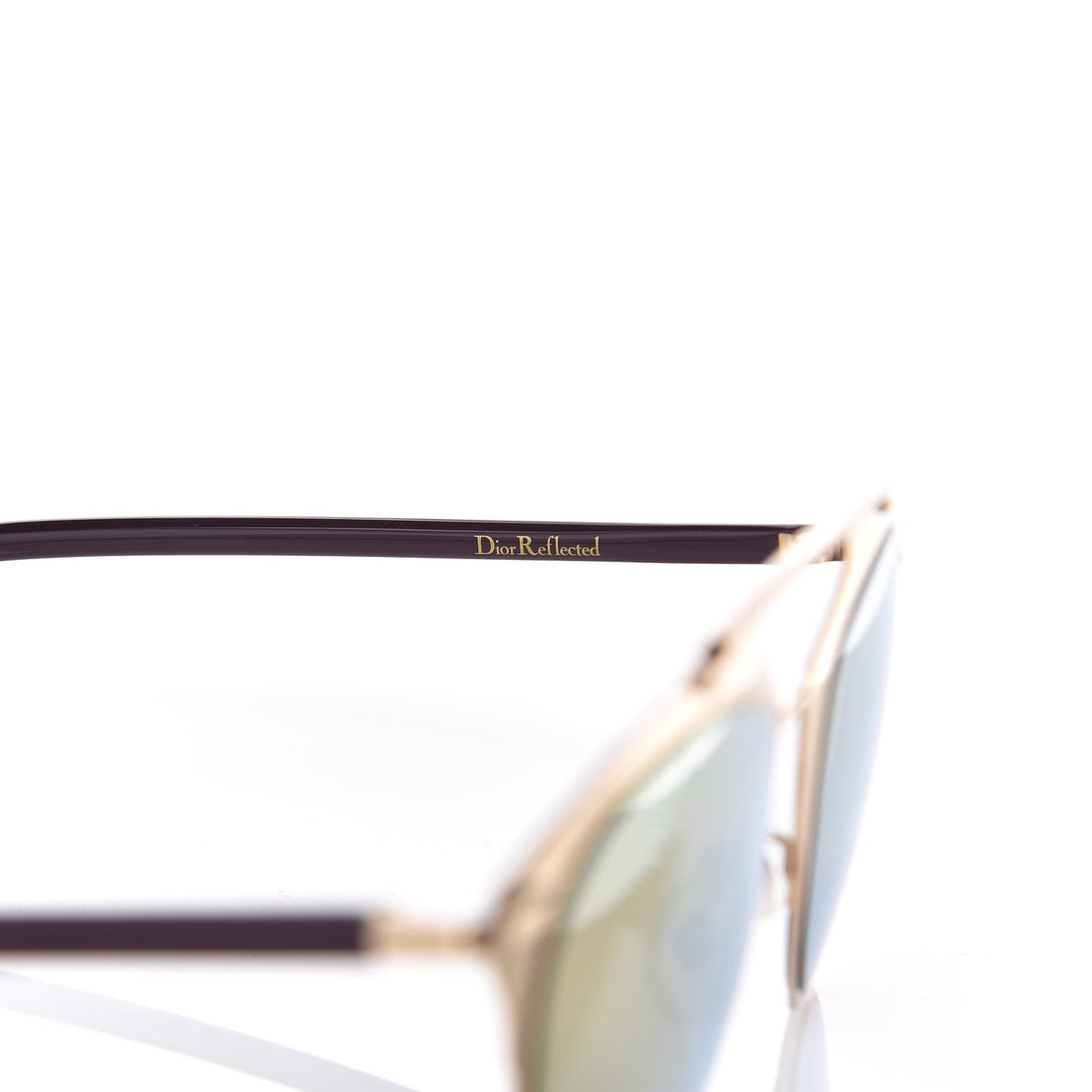 Reflected Sunglasses Gold