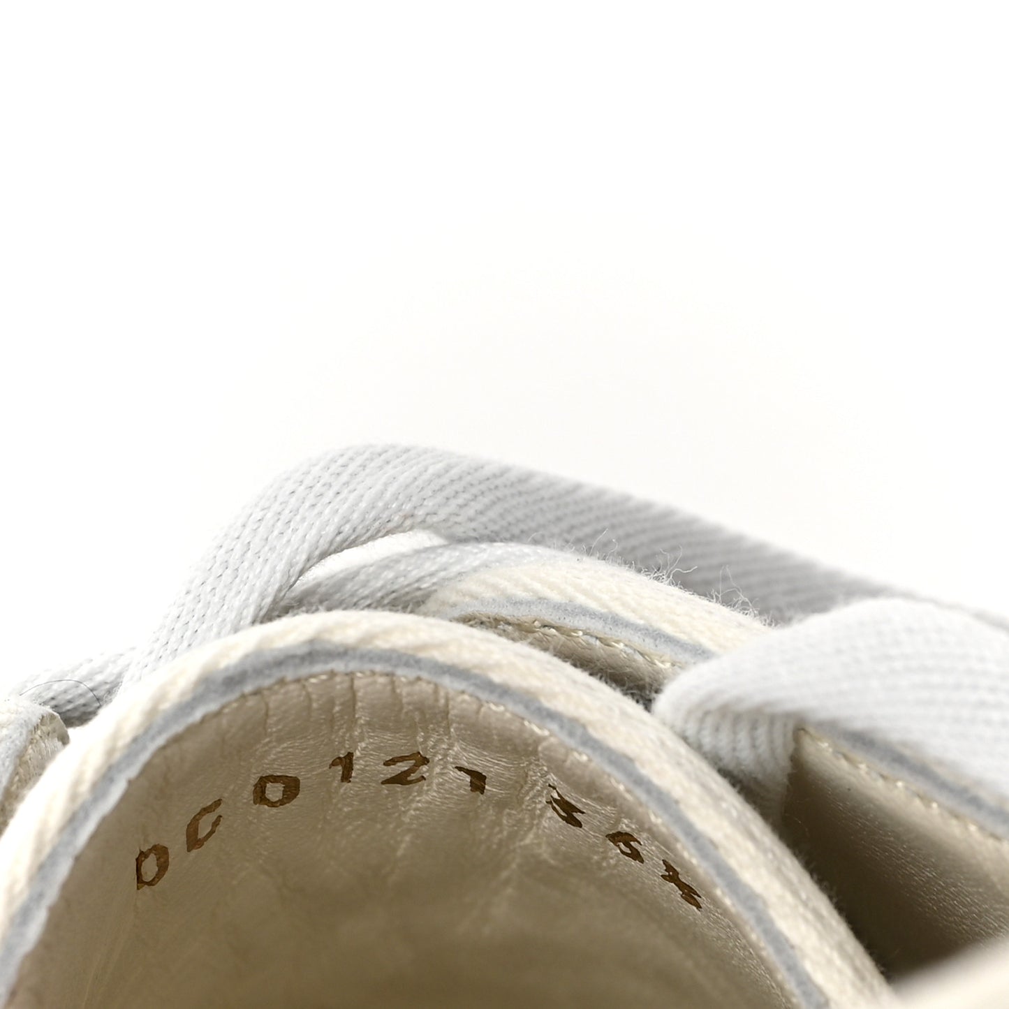 Romance Lurex Walk'N'Dior Low Top Sneakers 36.5 Multicolor