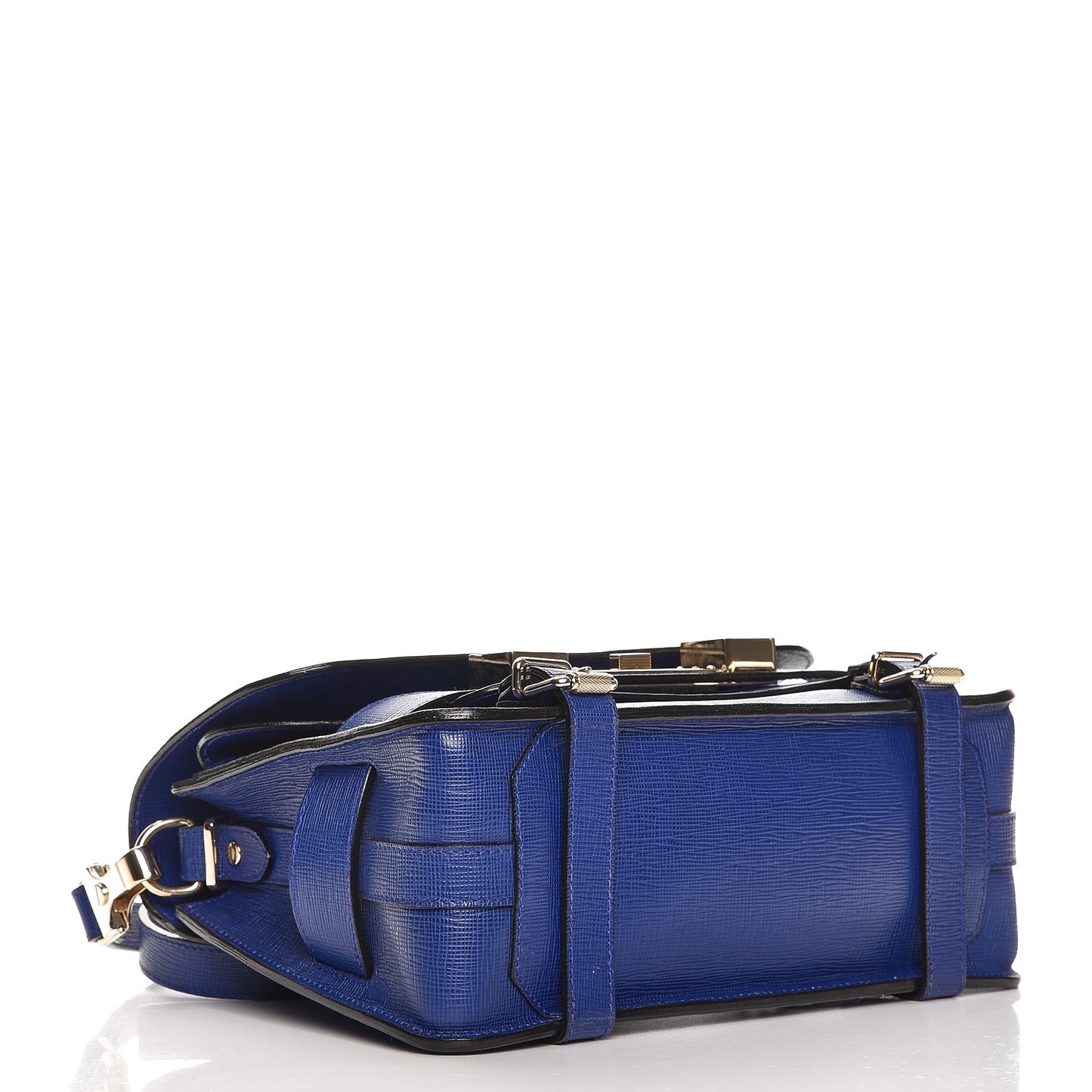 Linosa Calfskin PS11 Classic Shoulder Bag Ultramarine
