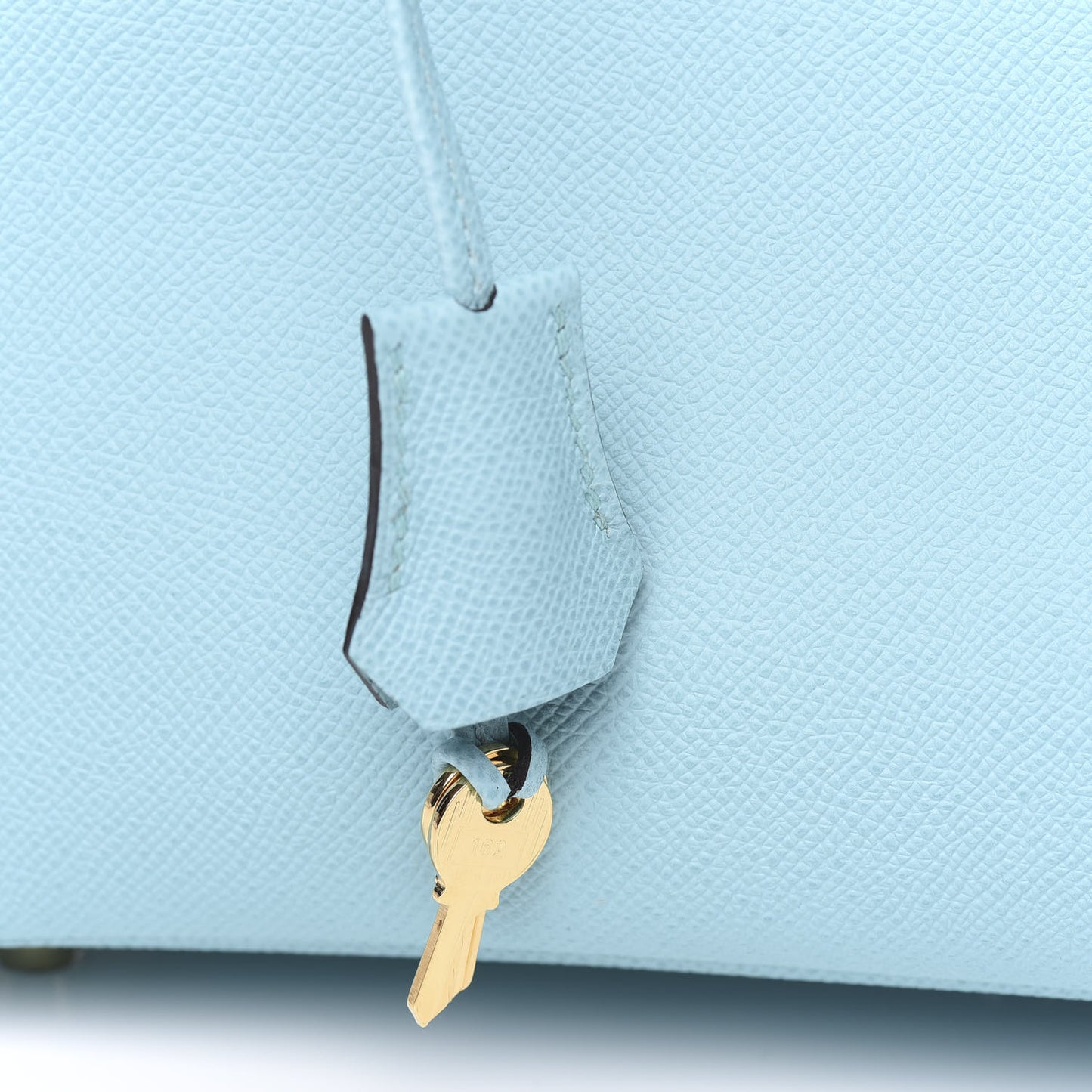 Epsom Birkin 30 Bleu Atoll