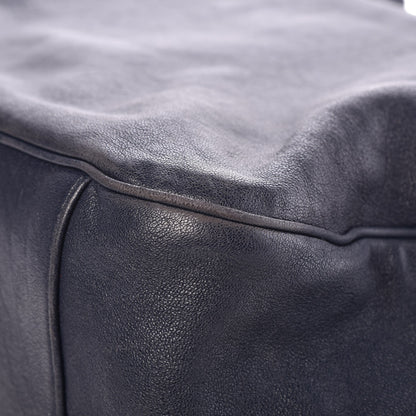 Saint Laurent Goatskin Large Roady Hobo Navy 9 of 12