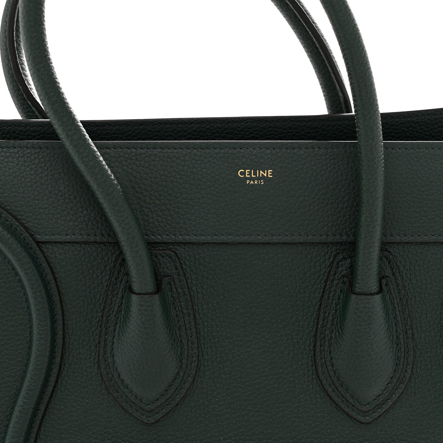 Celine Drummed Calfskin Micro Luggage Amazone 8 of 11