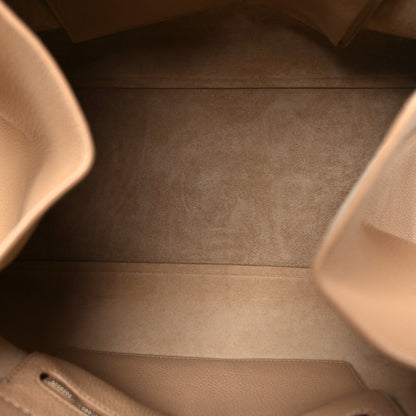 The Row Matte Grained Calfskin Soft Margaux 17 Light Camel 5 of 10