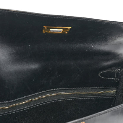 Hermes Box Kelly Sellier 28 Black 12 of 21