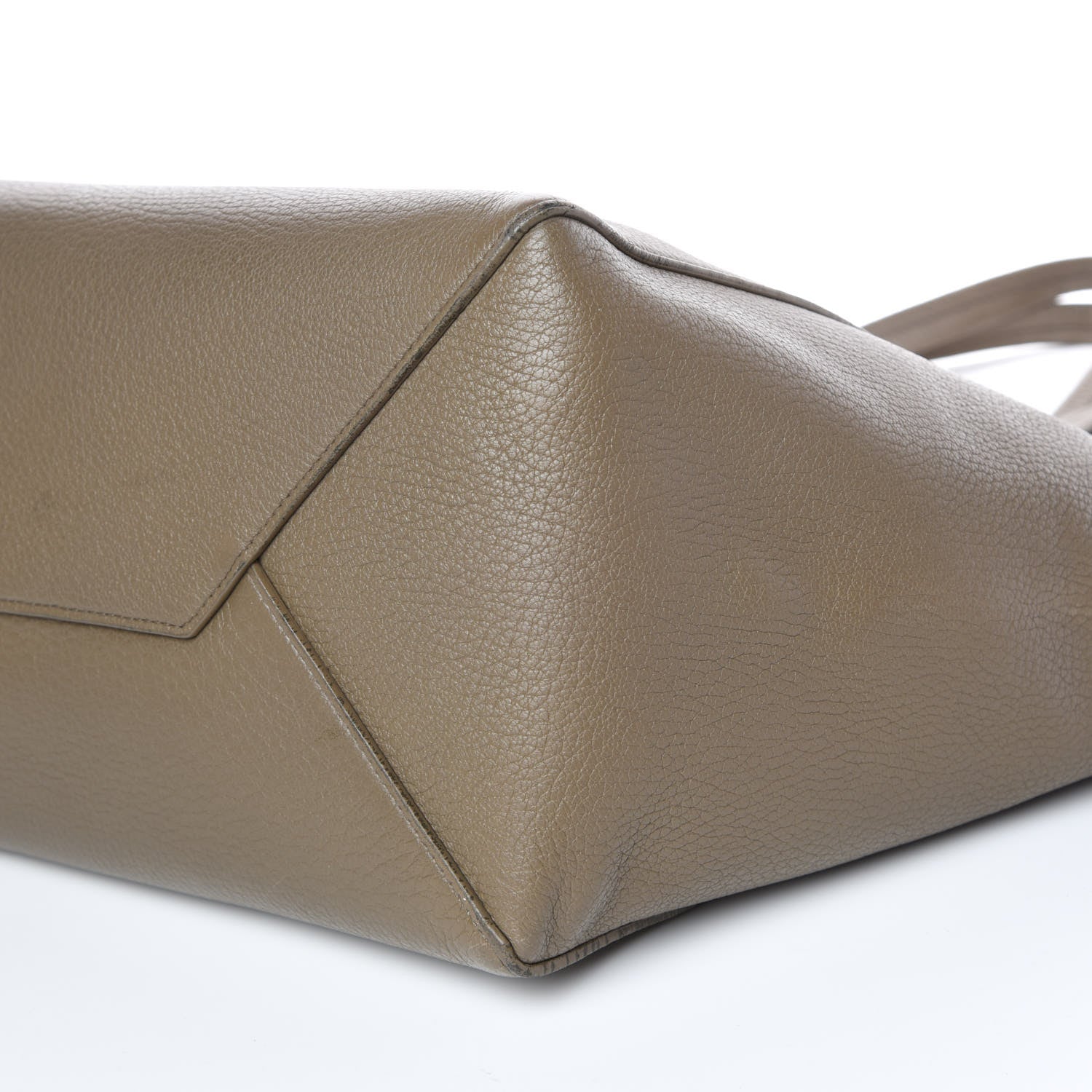 Celine Soft Grained Calfskin Small Belt Cabas Phantom Taupe 6 of 18