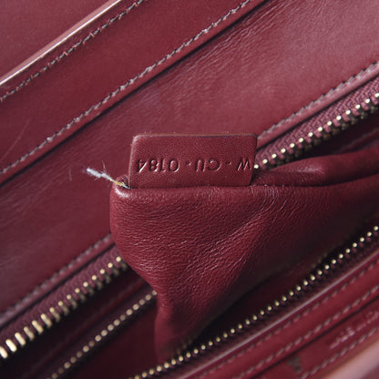 Celine Bullhide Calfskin Micro Bi-Color Luggage Vermillion 6 of 17