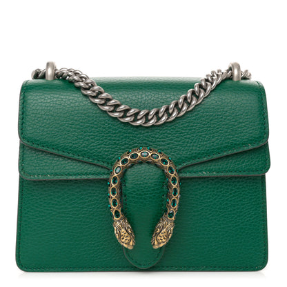 Gucci Calfskin Mini Dionysus Shoulder Bag Emerald 1 of 12