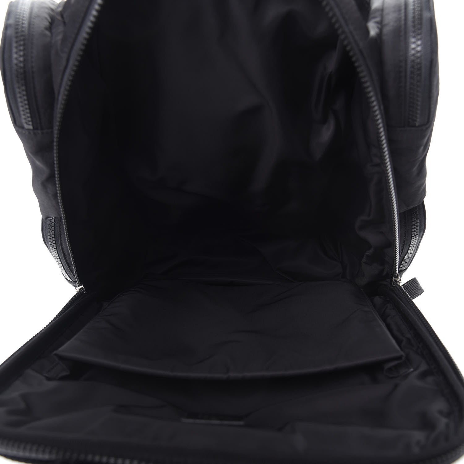 Gucci Nylon Twill 80s Logo Patch Backpack Black 4 of 9