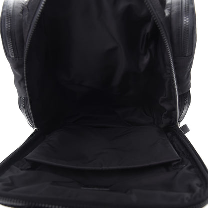 Gucci Nylon Twill 80s Logo Patch Backpack Black 4 of 9