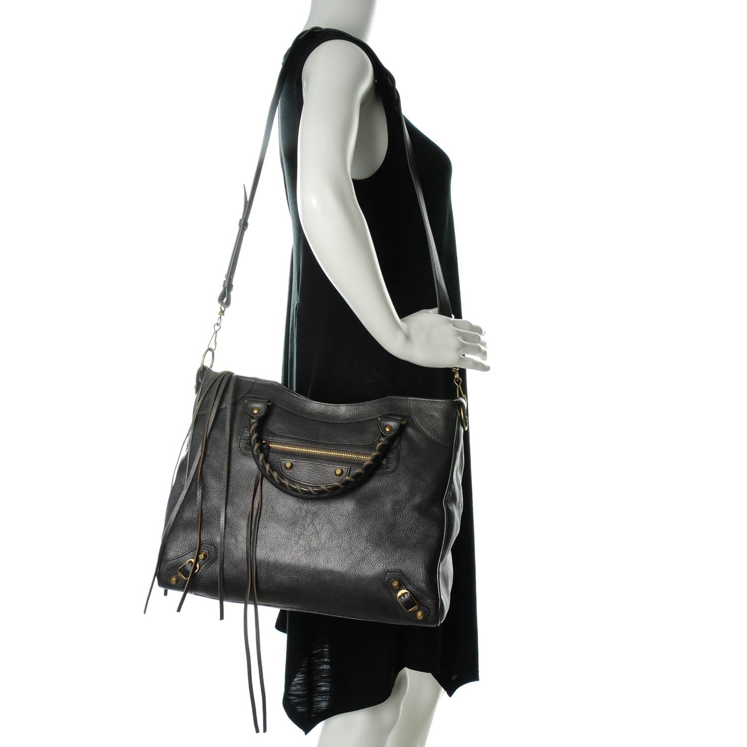 Balenciaga Chevre Classic Gold Hardware Velo Bronze 2 of 8