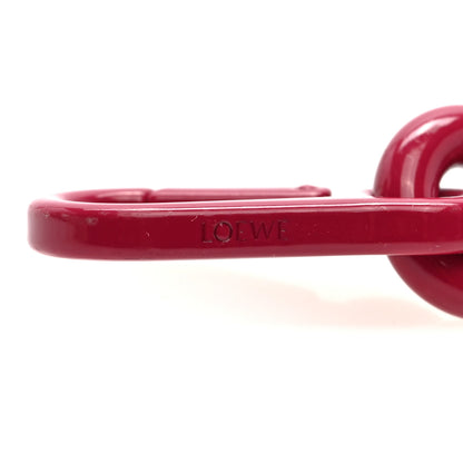 Loewe Brass Monochrome Donut Chain Shoulder Strap Ruby Red Glaze 3 of 3