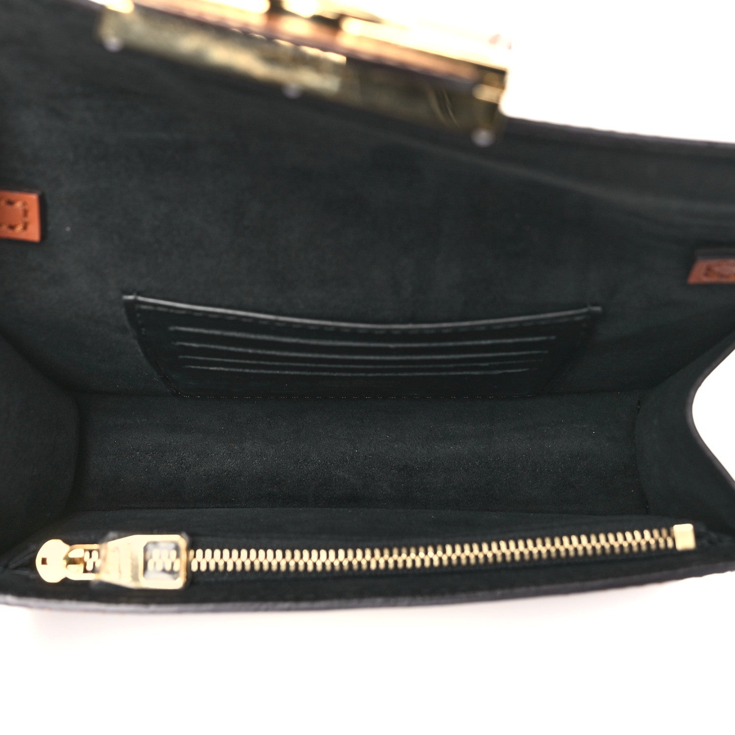 Louis Vuitton Reverse Monogram Dauphine Chain Wallet 5 of 10