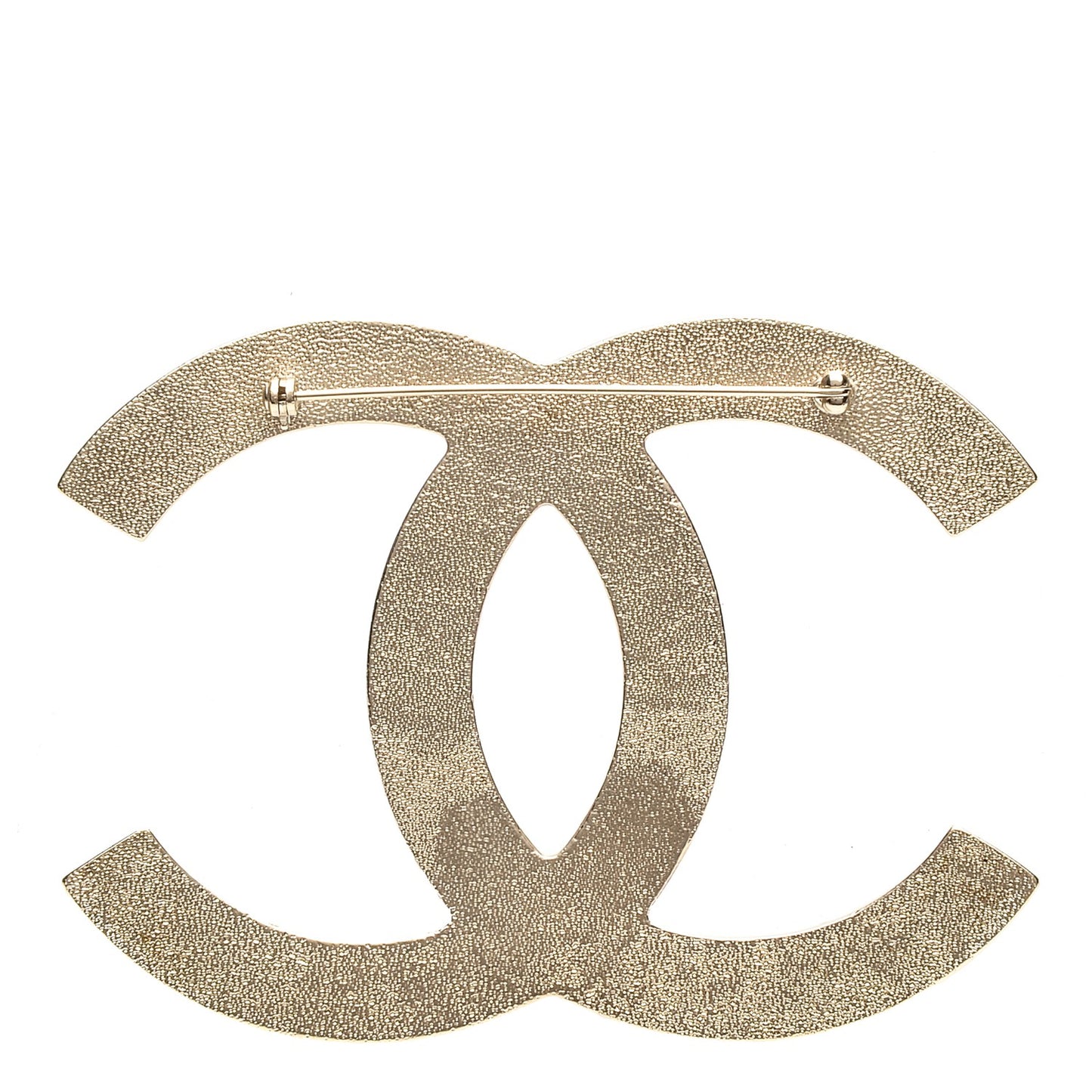 CC Large Brooch Gold