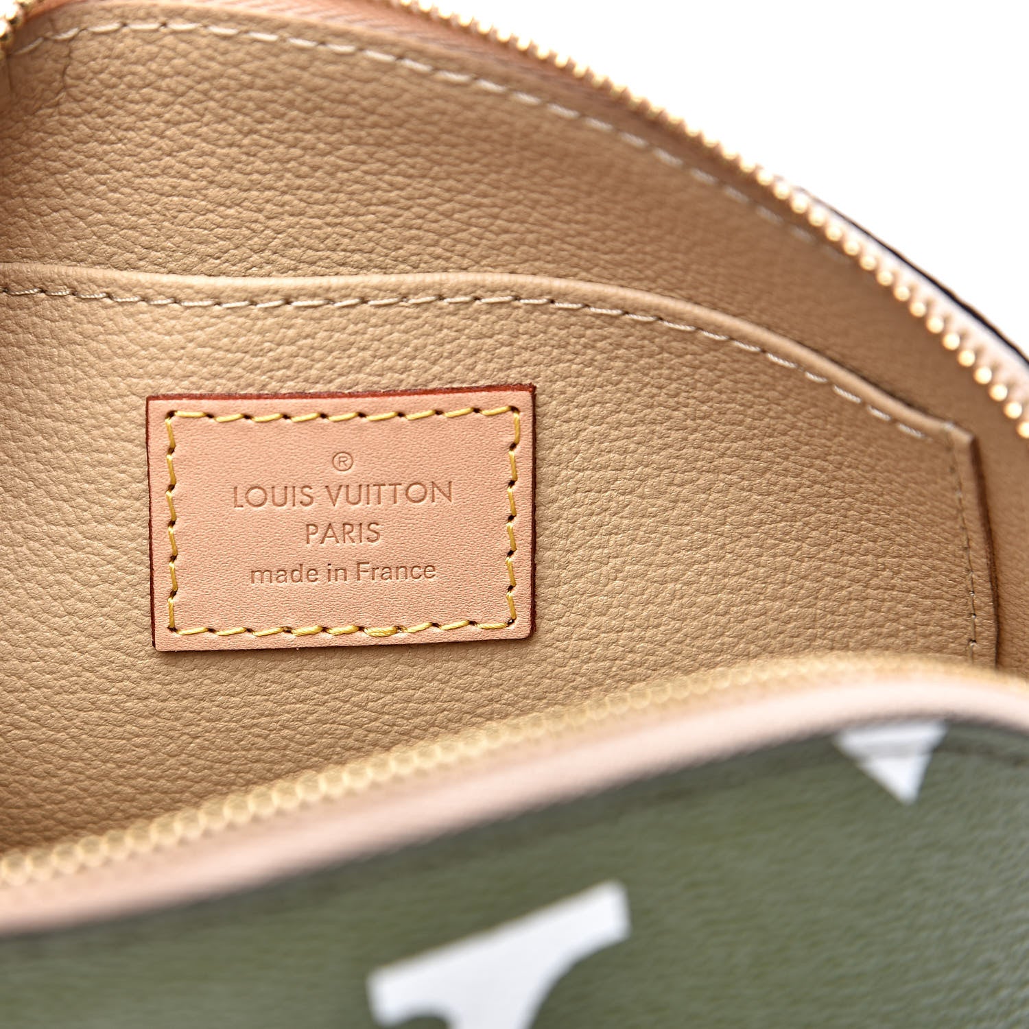 Louis Vuitton Monogram Giant Cosmetic Pouch Kaki 6 of 8
