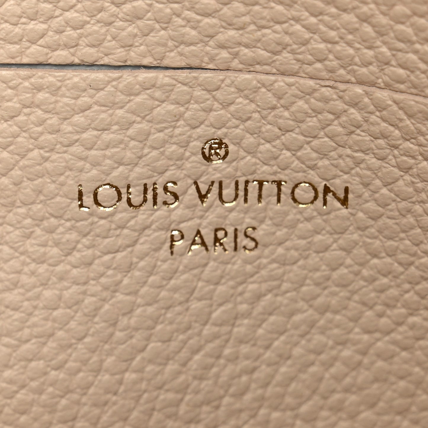 Empreinte Monogram Giant Ivy Wallet On Chain Cream