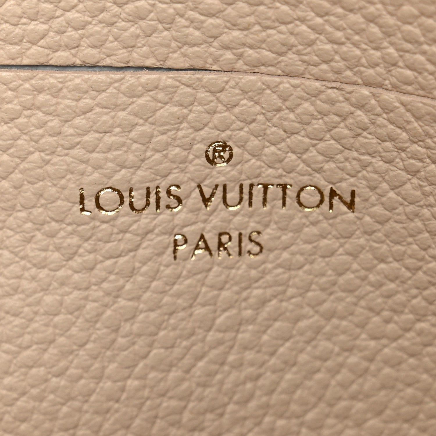 Louis Vuitton Empreinte Monogram Giant Ivy Wallet On Chain Cream 6 of 9