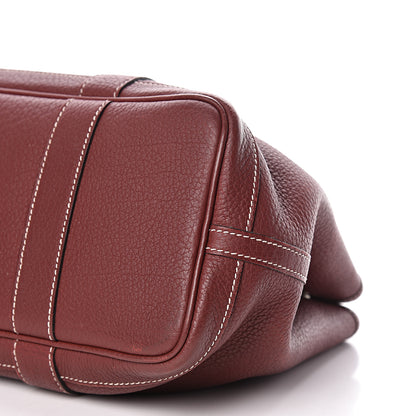Hermes Negonda Garden Party 30 TPM Rouge H 10 of 10