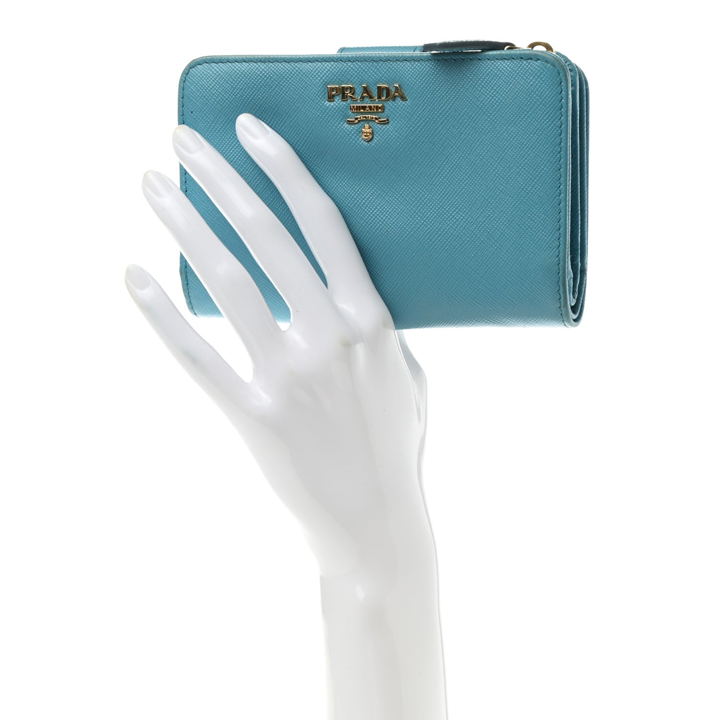 Saffiano Compact Wallet Voyage
