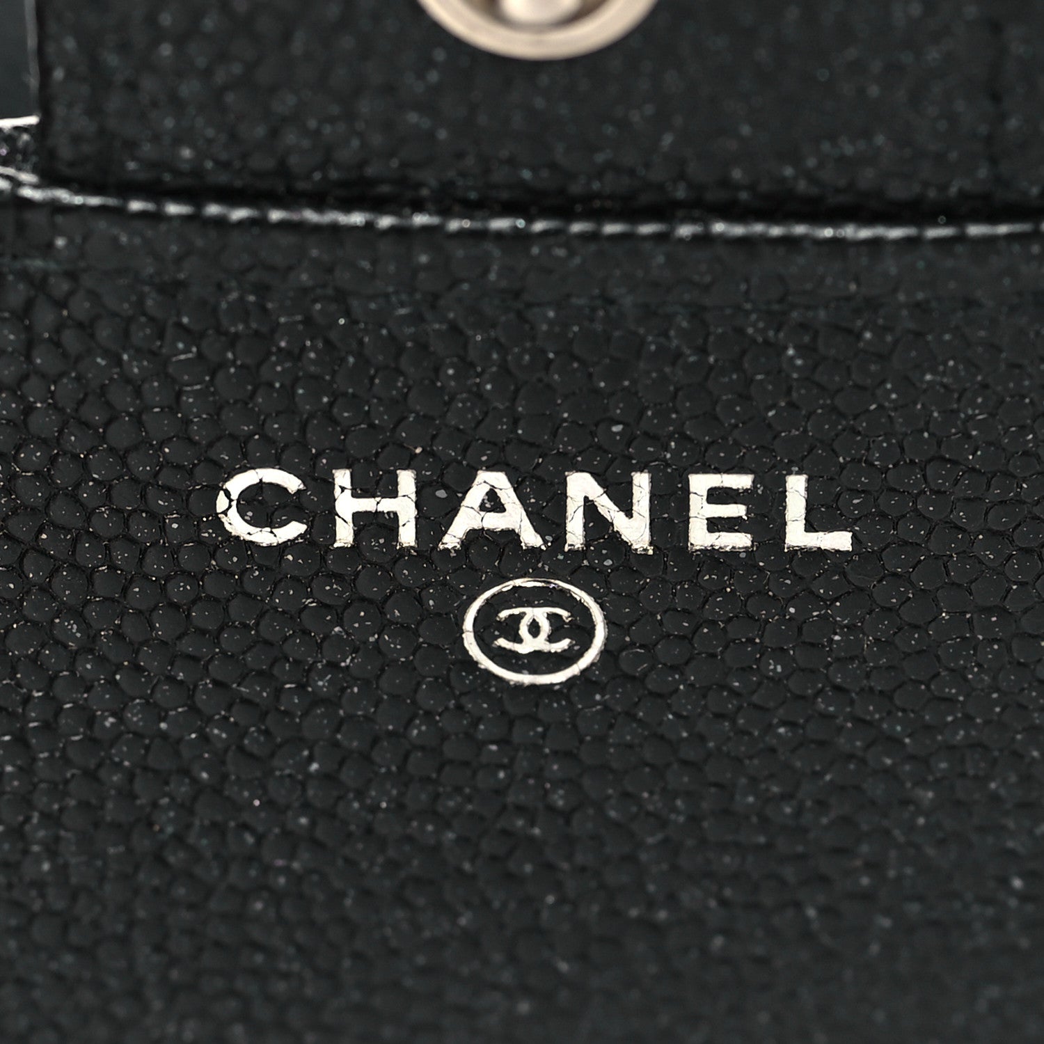 Chanel Caviar Quilted Compact Flap Wallet Black 6 of 7