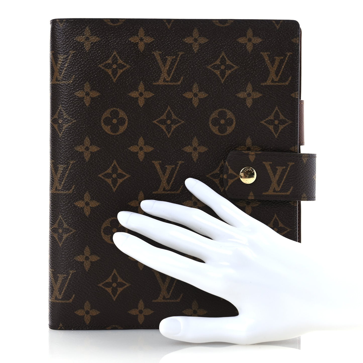 Monogram Large Ring Agenda Cover