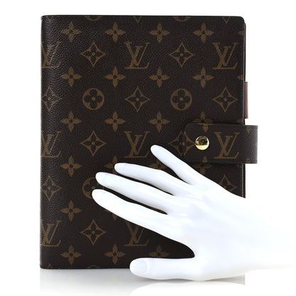 Louis Vuitton Monogram Large Ring Agenda Cover 2 of 8