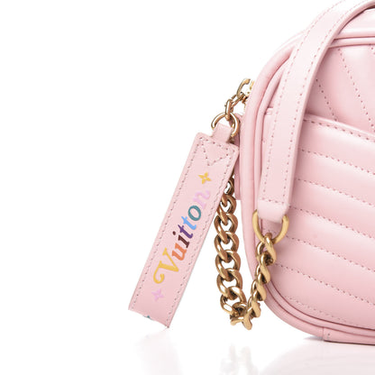 Louis Vuitton Calfskin New Wave Camera Bag Smoothie Pink 7 of 13