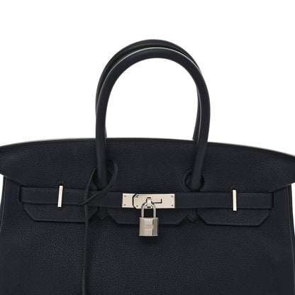 Hermes Togo Birkin 35 Bleu Nuit 5 of 10