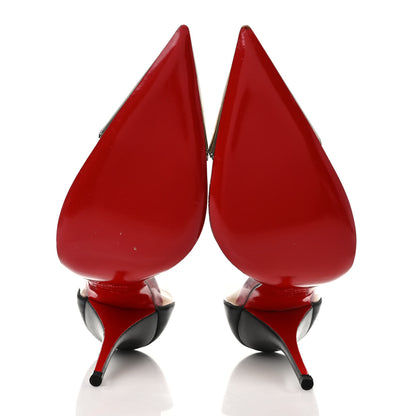 Christian Louboutin Kid PVC Djalouzi 100 Pumps 40 Black 5 of 7