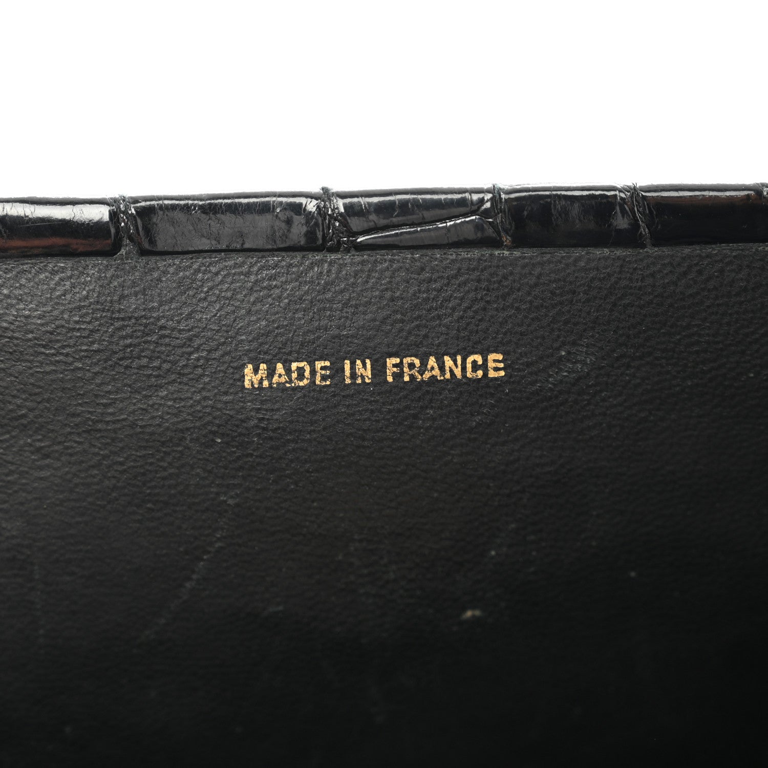 Chanel Shiny Crocodile Small Flap Black 7 of 13