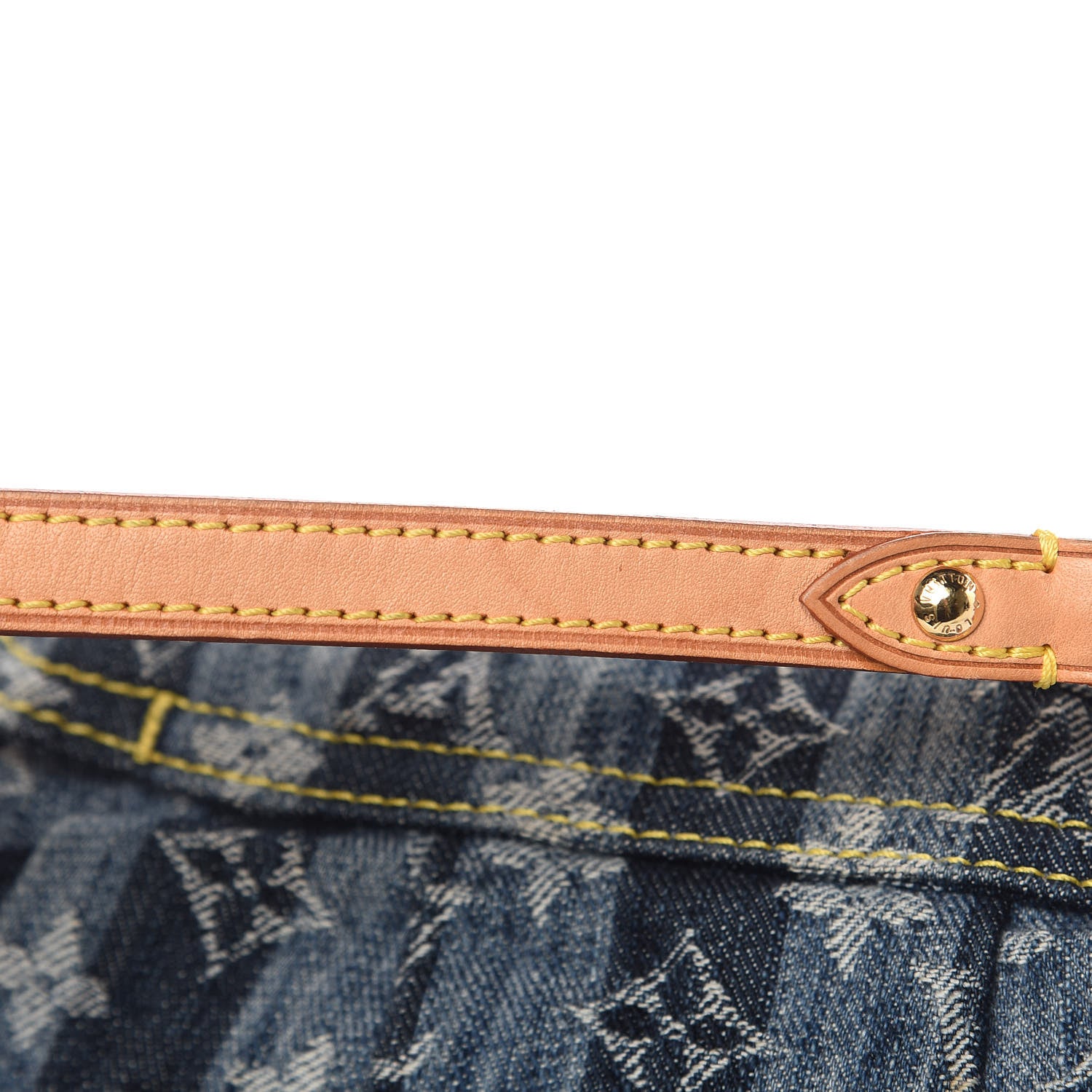 Louis Vuitton Denim Raye Mini Pleaty 12 of 13