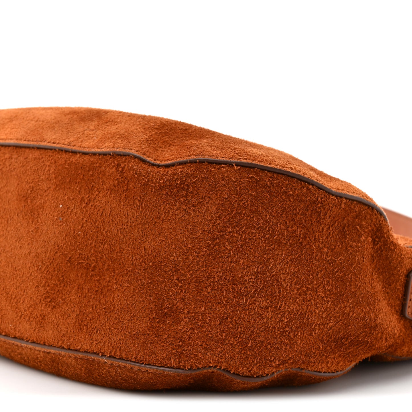Suede Small Knight Bag Bruciato