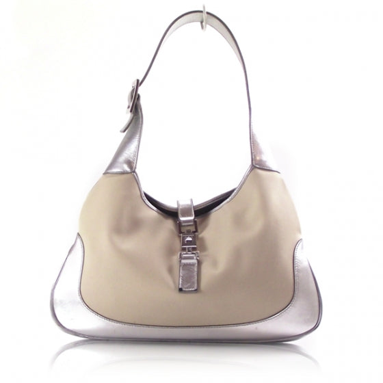 Canvas Jackie O Hobo White