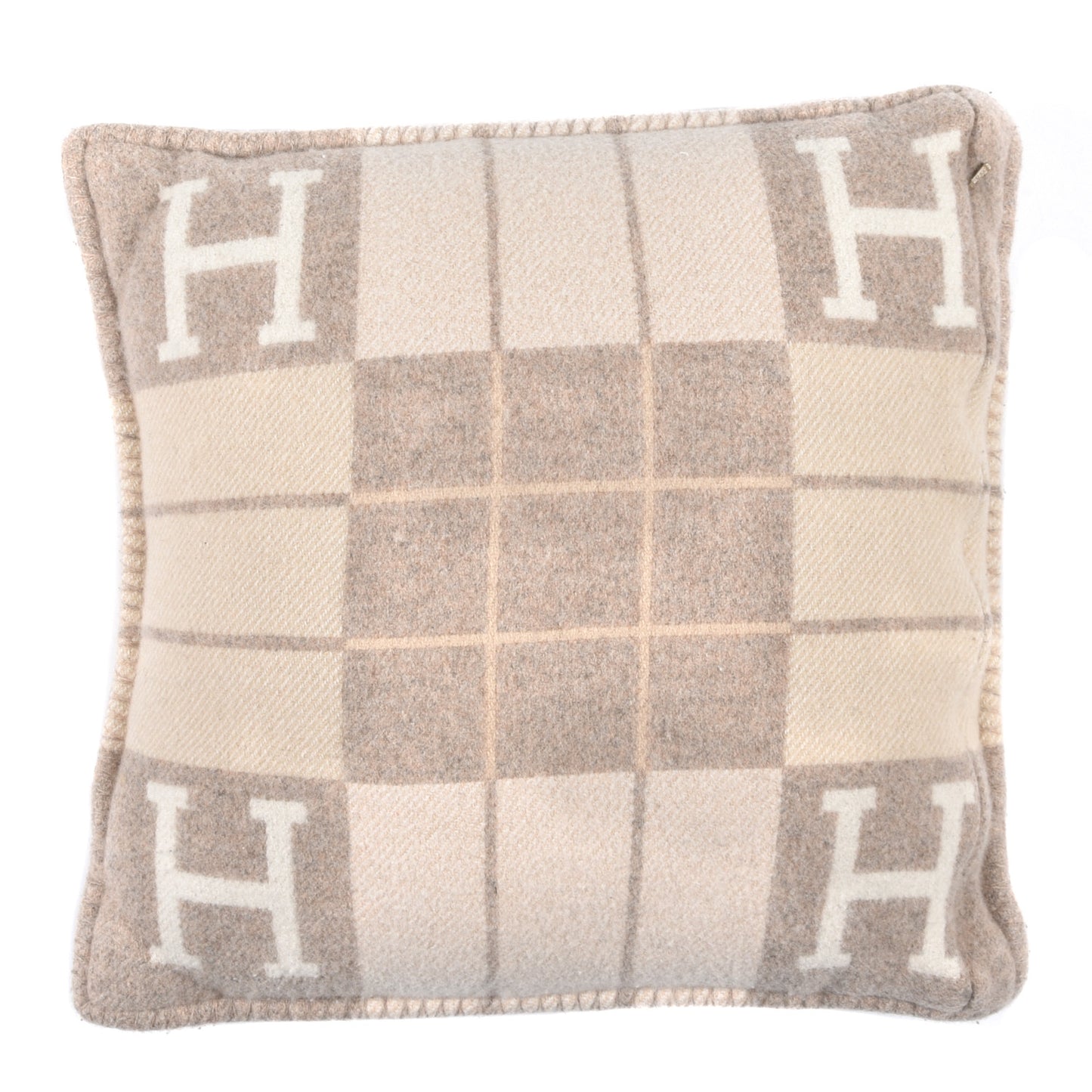 Wool Cashmere Avalon III Pillow PM Coco Camomille