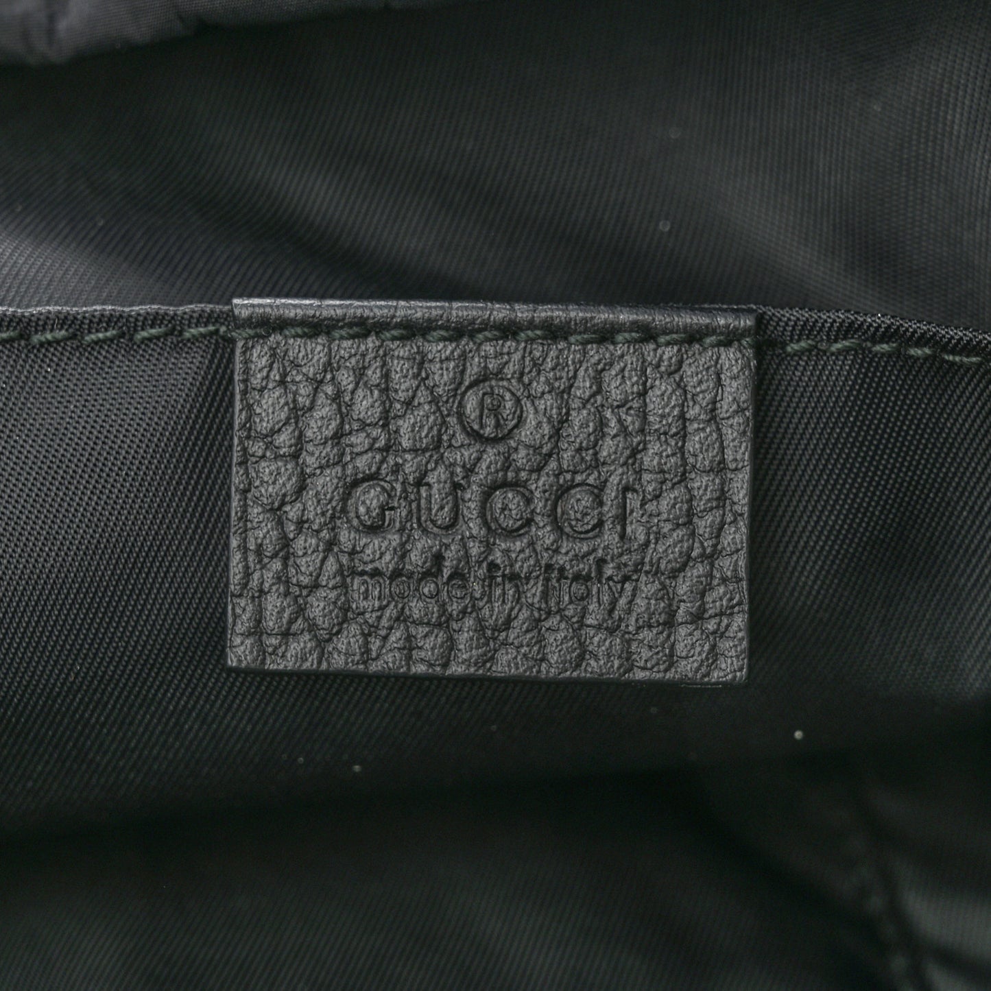 Nylon Monogram Small Single Buckle Backpack Black