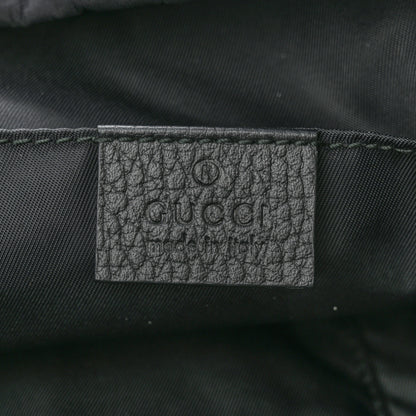Gucci Nylon Monogram Small Single Buckle Backpack Black 6 of 10