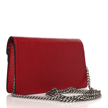 Gucci Calfskin Super Mini Dionysus Shoulder Bag Hibiscus Red 3 of 8